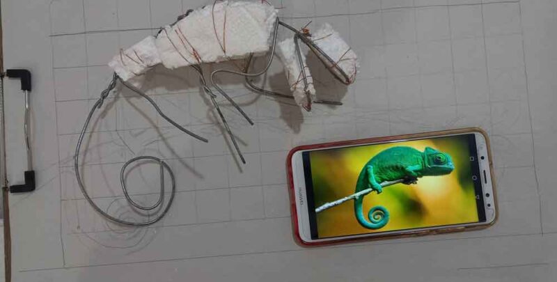 تابلو طرح آفتاب پرست - تصویر 4