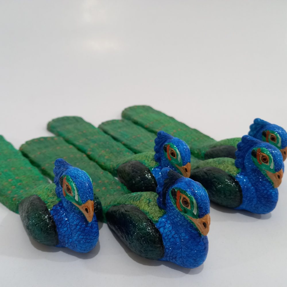 جاعودی طاووس رنگی5 جاعودی شاخه ای طاووس کد11 - تصویر 1