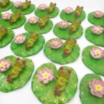 جاعودی قورباغه و گل نیلوفر کد2 - تصویر 7