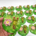 جاعودی قورباغه و گل نیلوفر کد2 - تصویر 8